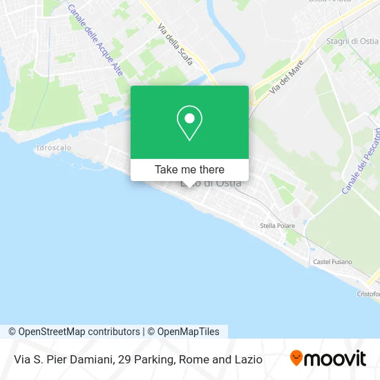 Saint Pier Damiani Street 29 Parking map