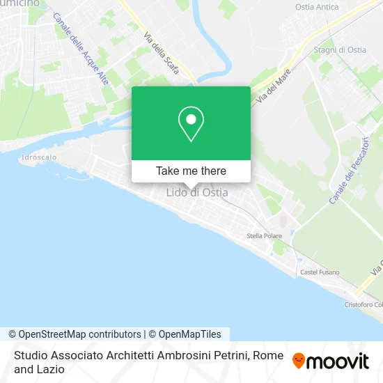 Ambrosini Petrini Architects Studio map