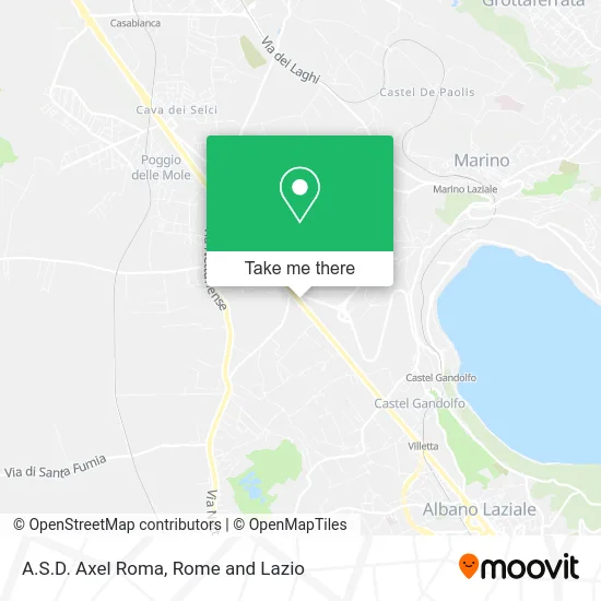Axel Rome Sports Association map