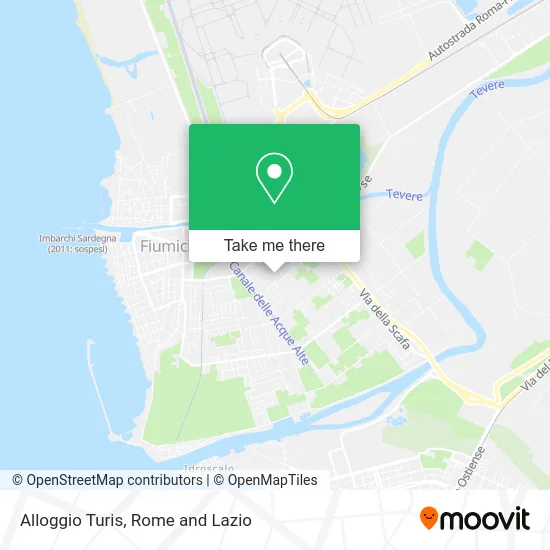 Tourist Accommodation map