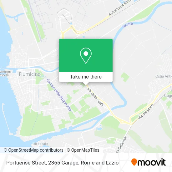 Portuense Street, 2365 Garage map