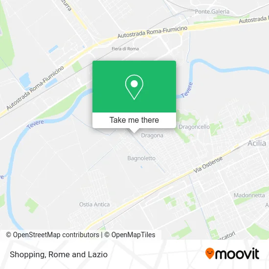 Shopping map