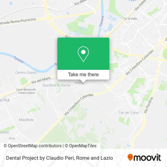 Dental Project by Claudio Peri map