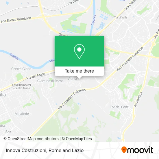 Innova Constructions map