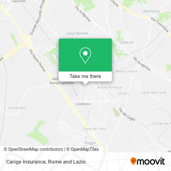 Carige Insurance map