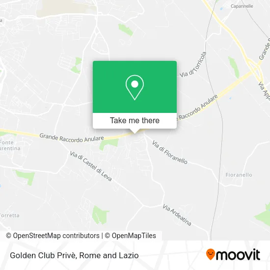 Golden Club Privè map