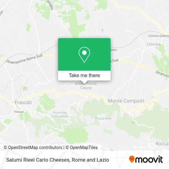 Salumi Rieei Carlo Cheeses map