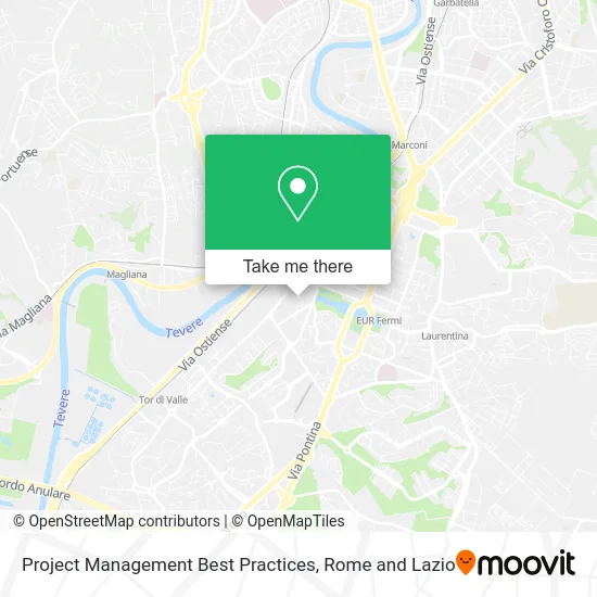 Project Management Best Practices map