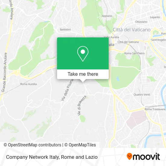 Company Network Italy map