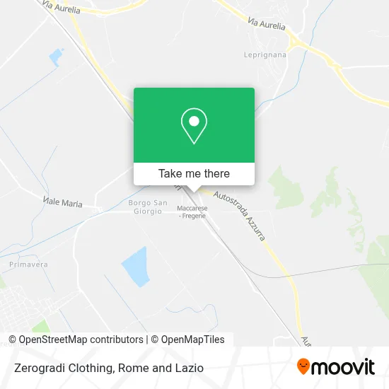 Zerogradi Clothing map