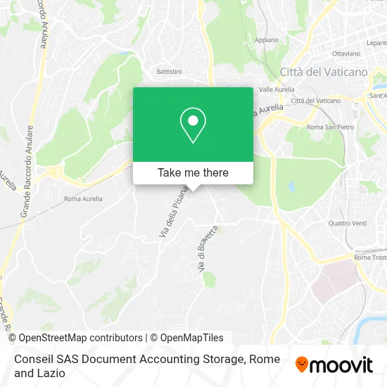 Conseil SAS Document Accounting Storage map
