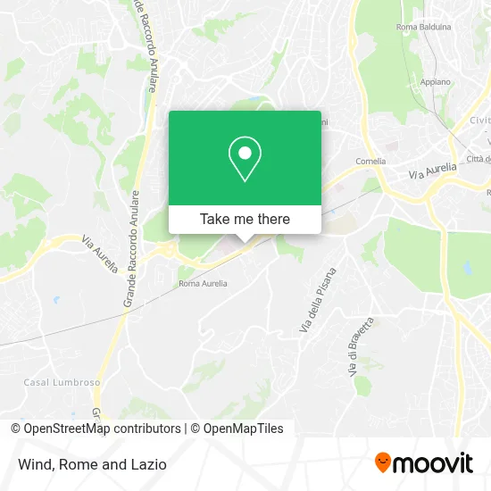 Wind map