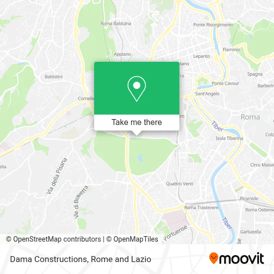 Dama Constructions map