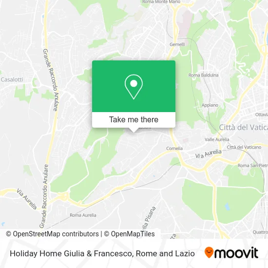 Holiday Home Giulia & Francesco map