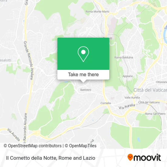Il Cornetto della Notte map