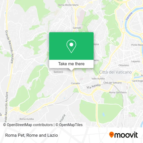 Roma Pet map
