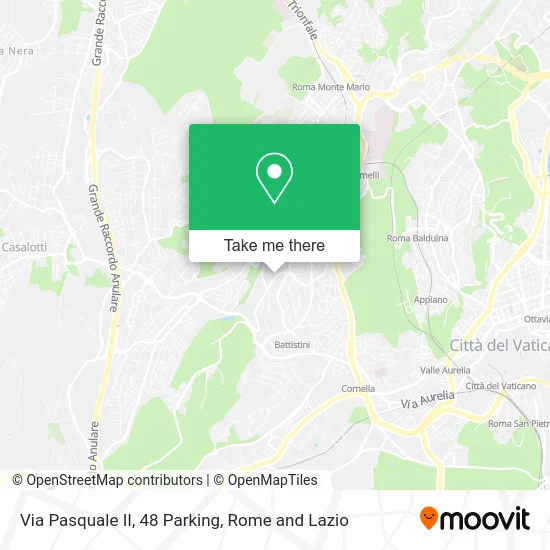 Pasquale II Street, 48 Parking map