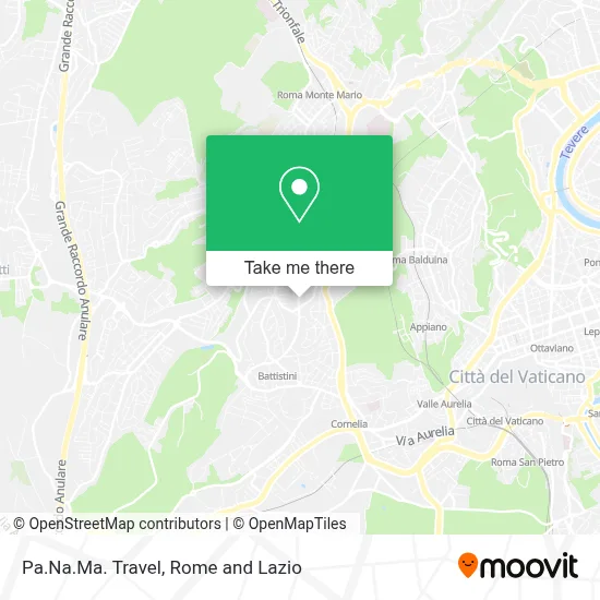 Pa.Na.Ma. Travel map