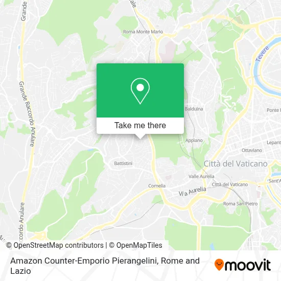 Amazon Counter-Emporio Pierangelini map