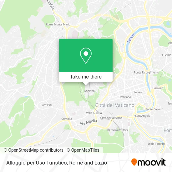 Tourist Accommodation map