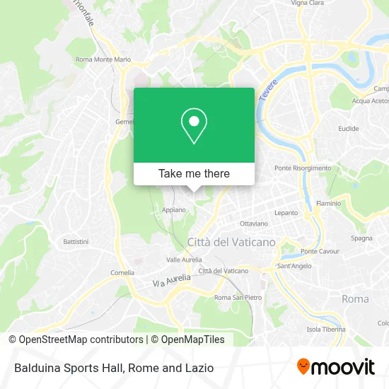 Balduina Sports Hall map