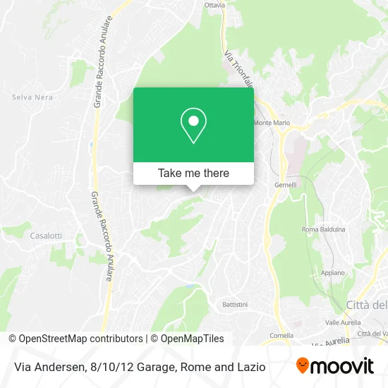 Andersen Street, 8 / 10 / 12 Garage map