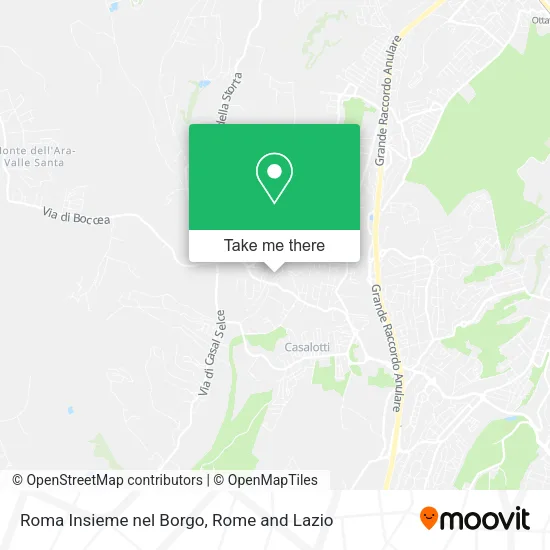 Roma Insieme nel Borgo map