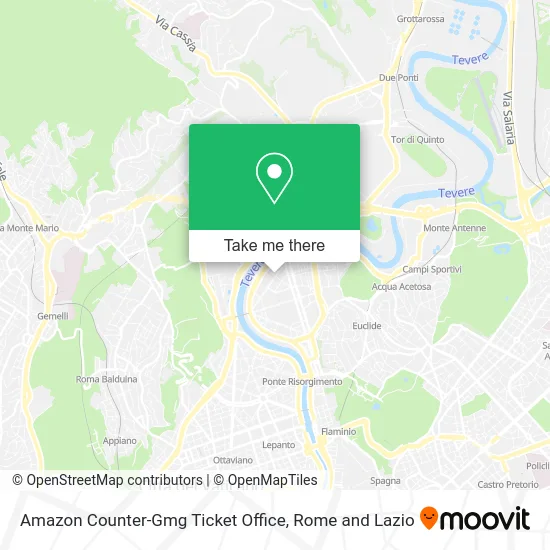 Amazon Counter-GMG Ticket Office map