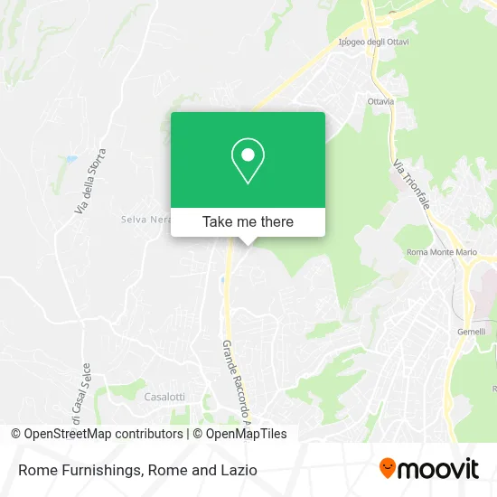 Rome Furnishings map