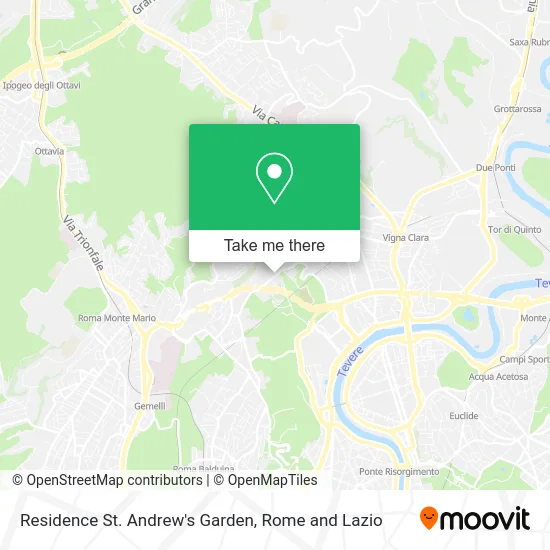 St. Andrew's Garden Residence map