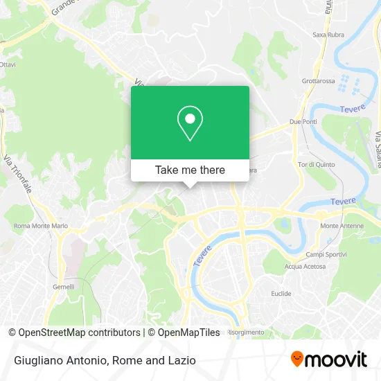 Giugliano Antonio map