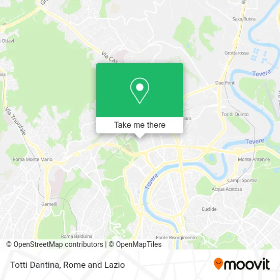 Totti Dantina map