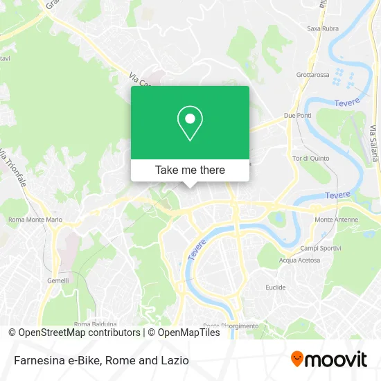 Farnesina e-Bike map