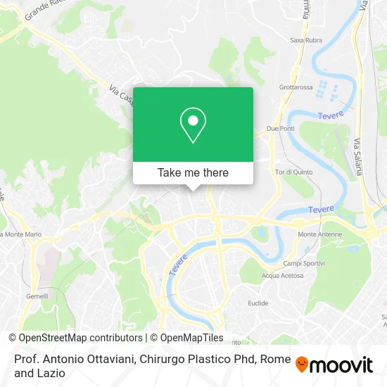 Dr. Antonio Ottaviani, Plastic Surgeon PhD map