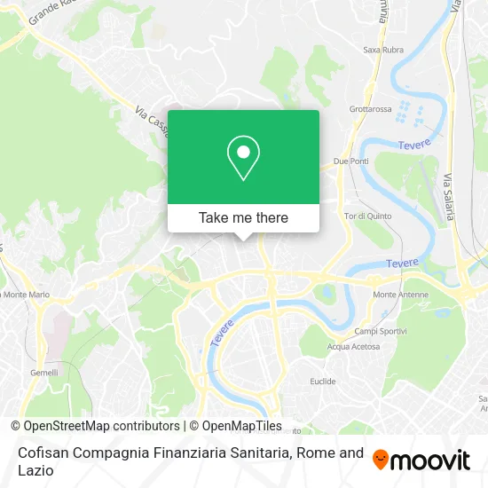 Cofisan Compagnia Finanziaria Sanitaria map