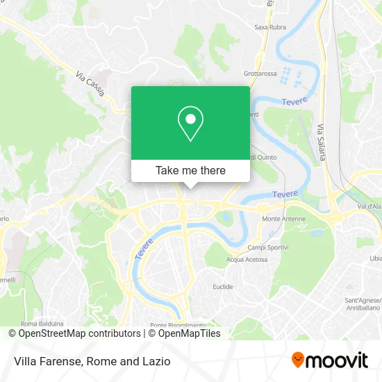 Villa Farense map