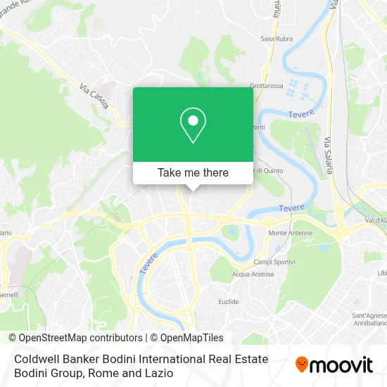 Coldwell Banker Bodini International Real Estate Bodini Group map