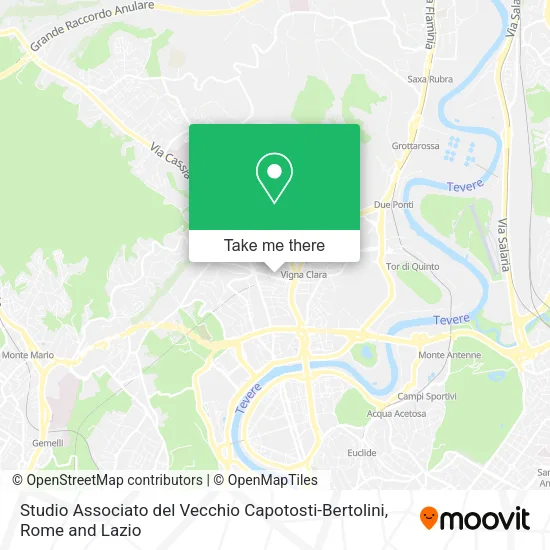 Studio Associato del Vecchio Capotosti-Bertolini map