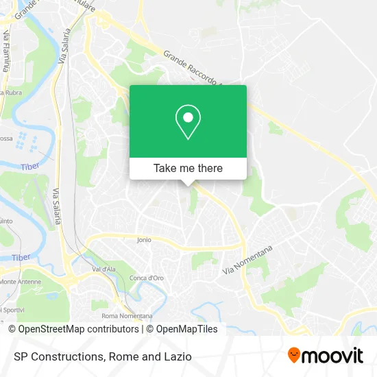 SP Constructions map
