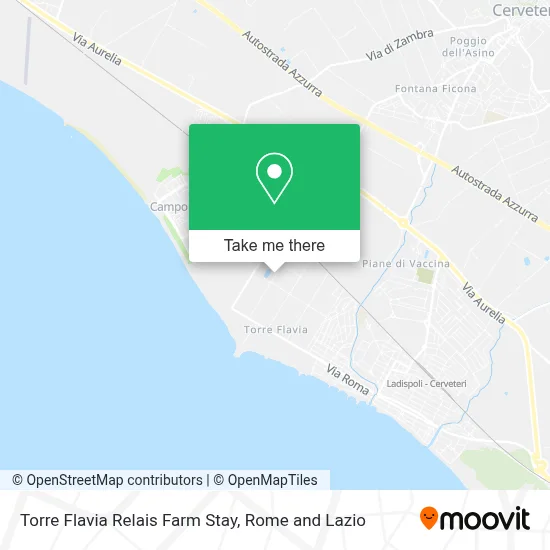 Torre Flavia Relais Farm Stay map