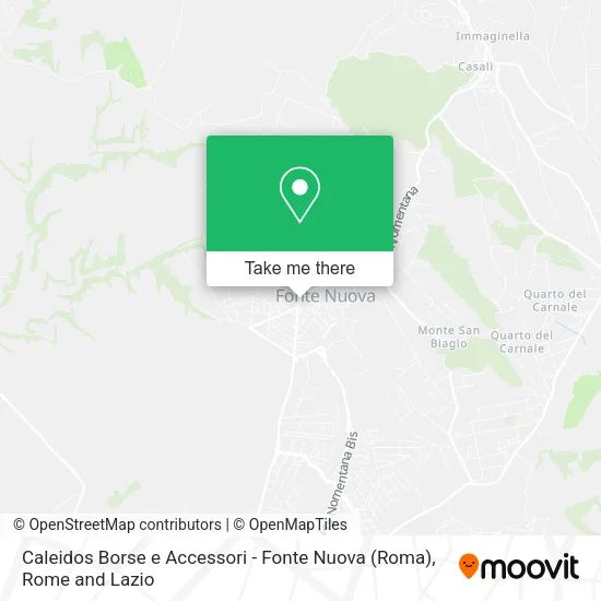 Caleidos Borse e Accessori - Fonte Nuova (Roma) map
