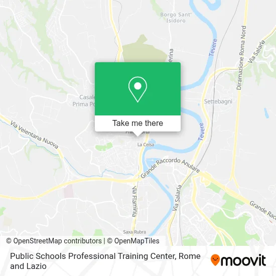 Public Schools Professional Training Center map