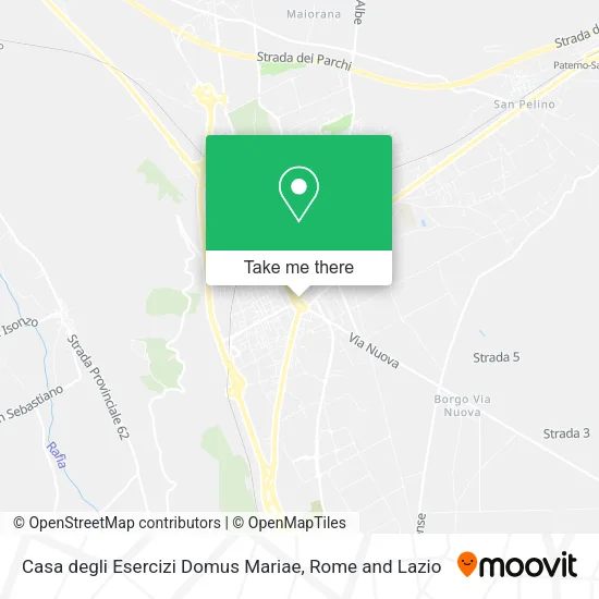 Casa degli Esercizi Domus Mariae map