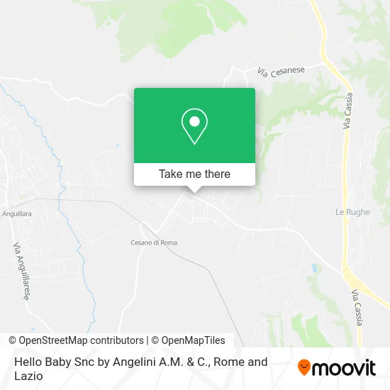 Hello Baby Snc by Angelini A.M. & C. map