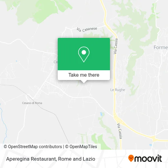 Aperegina Restaurant map