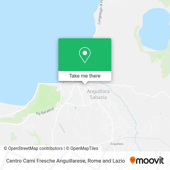 Fresh Meat Center Anguillarese map