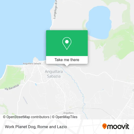 Work Planet Dog map