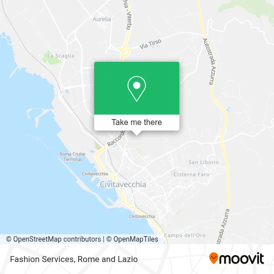 Fashion Services map