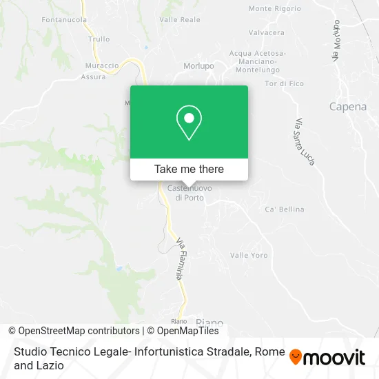Technical Legal Studio - Road Accident Consulting map