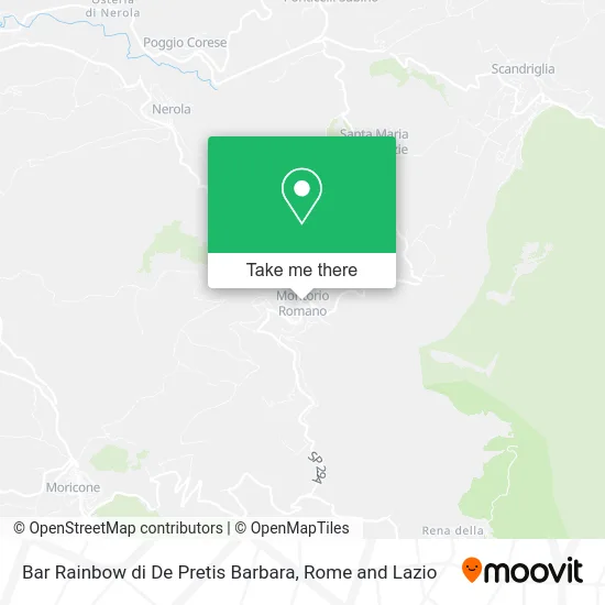 Rainbow Bar by De Pretis Barbara map